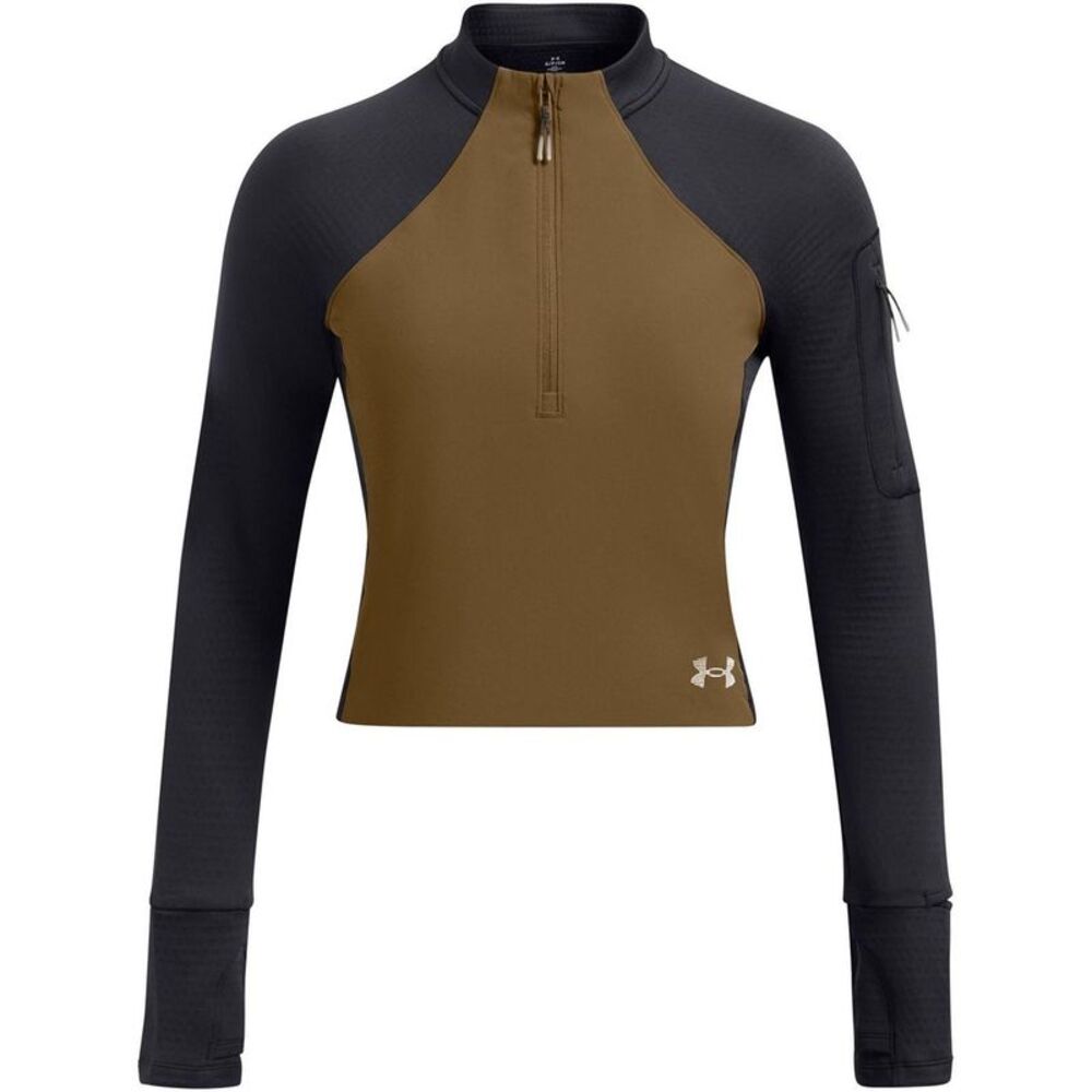 Under Armour Womens/Ladies Trail Long-Sleeved Base Layer Top / Anthracite